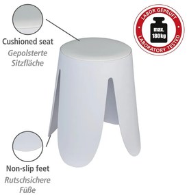 Бял пластмасов стол Comiso – Wenko
