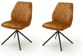 Трапезен стол NEXORO, 1 бр., оранжев