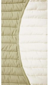 Зелено и кремаво детско килимче за игра Bamboo Leaf – Lorena Canals