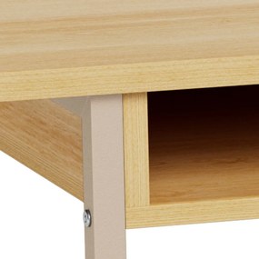 Конзолна маса от декор от дъб в естествен цвят 40x140 cm Darlington – Actona