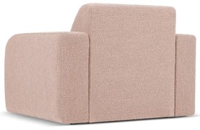 Розов фотьойл от плат букле Molino - Micadoni Home