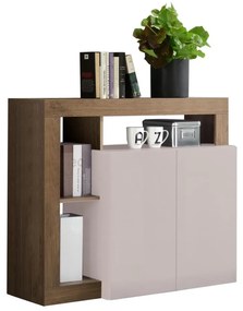 Комод LENOR кашемир/дъб