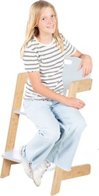 Бял стол за хранене Nature UP – Roba