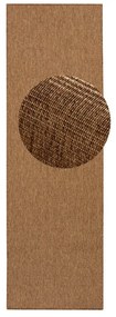 Кафяв килим за открито и закрито 80x150 cm Nature – Hanse Home