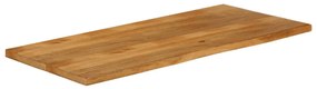 370601 vidaXL Плот за маса, жив ръб, 140x60x3,8 см, масивно дърво манго