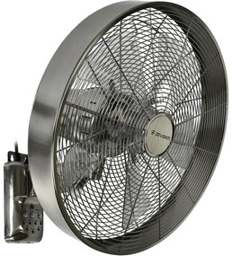 ZEVENTI - Стенен вентилатор FREEZE 50W/230V Ø 40 см хром + дистанционно управление
