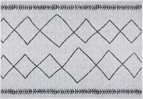 Килим (50 x 80) 22563A Фреска - Черно, Бяло Черно
Бяло