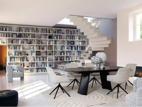 Светлосиво кресло Aisha – Bizzotto