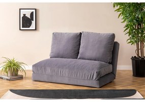 Сив разтегателен диван 120 cm Taida – Balcab Home