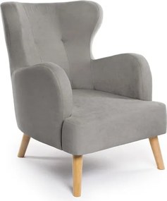 Светлосиво кресло Noemye - Bonami Selection