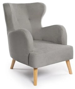 Светлосиво кресло Noemye - Bonami Selection