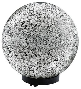 EGLO 91638 - Външна Лампа TERRALUNA 1 1xE27/18W черна / бяла IP44