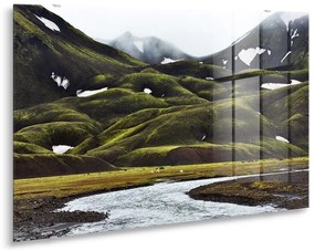 Стъклена картина 120x80 cm Fjallabak – Styler