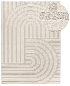 Кремав килим 120x170 cm Snowy – Universal