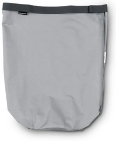 Торба за кош за пране Brabantia 90300187, 50-60 л, Перяща се, Памук, Сив
