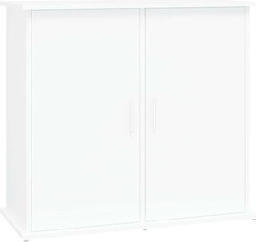 833623 vidaXL Поставка за аквариум, бяла, 81x36x73 см, инженерно дърво