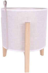 Spot-Light 72709174 - Настолна лампа CASIOPEA 1xE27/40W/230V дъб