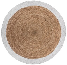 Килим atmosphera Round, 120 cm, Юта - Бял