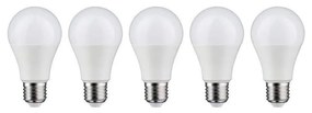 К-кт 5x LED Крушка A60 E27/9W/230V 2700K - Paulmann 28780