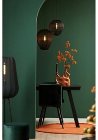 Черна подова лампа (височина 132 cm) Plumeria - Light &amp; Living