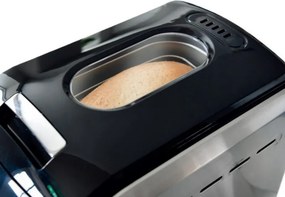 Втора ръка: Хлебопекарна Oliver Voltz OV51446A, 850W, 1500 гр, 12 програми, LCD дисплей, Таймер, Сребрист/черен