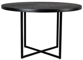 Кръгла маса за хранене в декор от акация ø 120 cm Class - Dutchbone