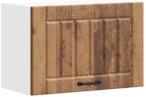 853845 vidaXL Кухненски стенен шкаф Lucca, старо дърво, инженерно дърво