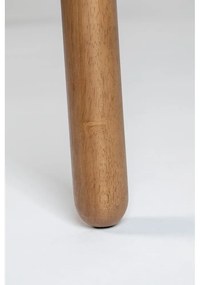 Сгъваема маса за хранене с плот от орехово дърво 80x120 cm Glimps - Zuiver