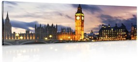 Картина на платно – Нощен Big Ben в Лондон