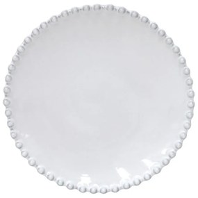 Бяла керамична чиния за сладкиши , ⌀ 17 cm Pearl - Costa Nova