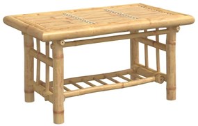 368045 vidaXL Маса за кафе 70x45x36 см бамбук