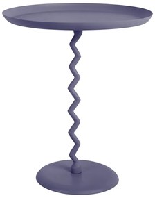 Метална кръгла странична масичка ø 44 cm Zig Zag – Leitmotiv