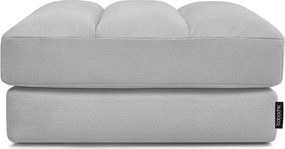 Светлосива кадифена табуретка Sierra – Bobochic Paris