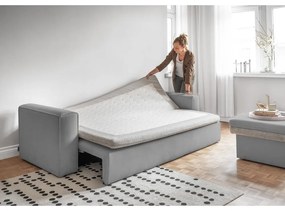 Светлосив разтегателен диван 237 cm Wilson – Miuform