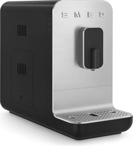 Еспресо машина SMEG Collezione BCC11BLMEU, 1350 W, 19 bar, 1.4 л, 8 функции, Вградена мелачка, Черен