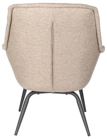 Бежово кресло Comfortable – White Label