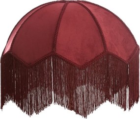 Абажур цвят бордо ø 45 cm Malacia – Light &amp; Living