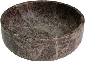 Мраморен умивалник Thalo Fossil I-Антрацит