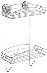 Двуетажен самоносещ рафт Vacuum-Loc, товароносимост до 33 кг - Wenko