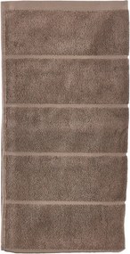 Светлокафява памучна кърпа от тери 50x100 cm Sauna – Zone