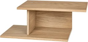 Висящо/с рафтове нощно шкафче от декор от дъб в естествен цвят Tann – noo.ma