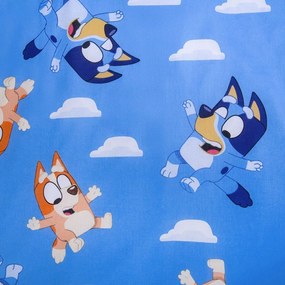 Единично памучно детско спално бельо 140x200 cm Bluey – Jerry Fabrics
