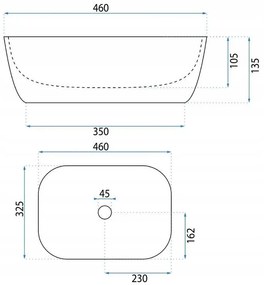 Умивалник за плот Basaro Hestia