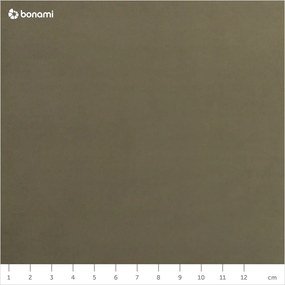 Ъглов диван от зелено кадифе (ляв ъгъл) Jodie - Micadoni Home