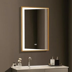 LED огледало за баня с нагревател, 60x90см, Inter Ceramic, ICL 1819