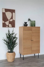 Зелена стъклена ваза (височина 26,5 cm) – House Nordic