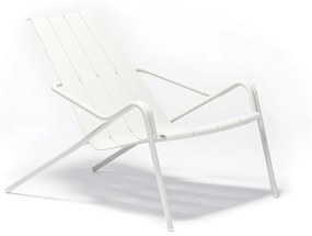 Бяло метално градинско кресло Fleole – Ezeis