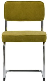 Зелен велурен трапезен стол Rupert – Unique Furniture