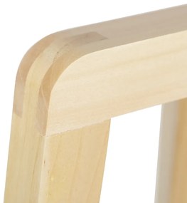 Подова лампа с триножник дърво с абажур 50 см зелен - Puros