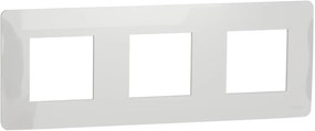 SE Лицева рамка 3х цвят Бял Unica Studio  - NU200618